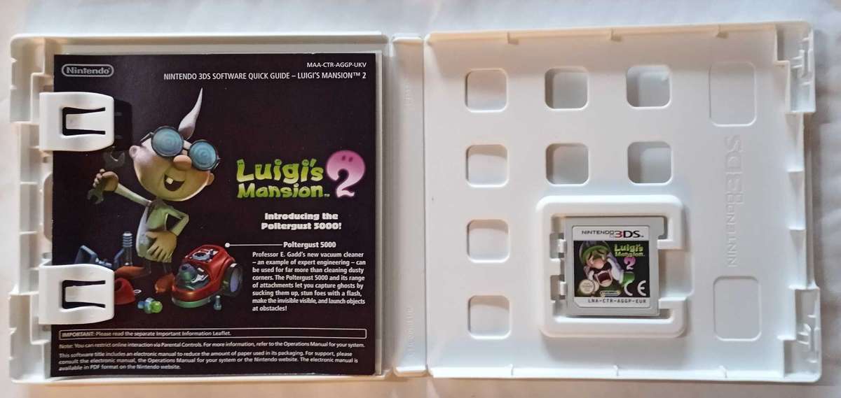 Luigi's Mansion 2 for Nintendo 3DS (EUR, CIB)