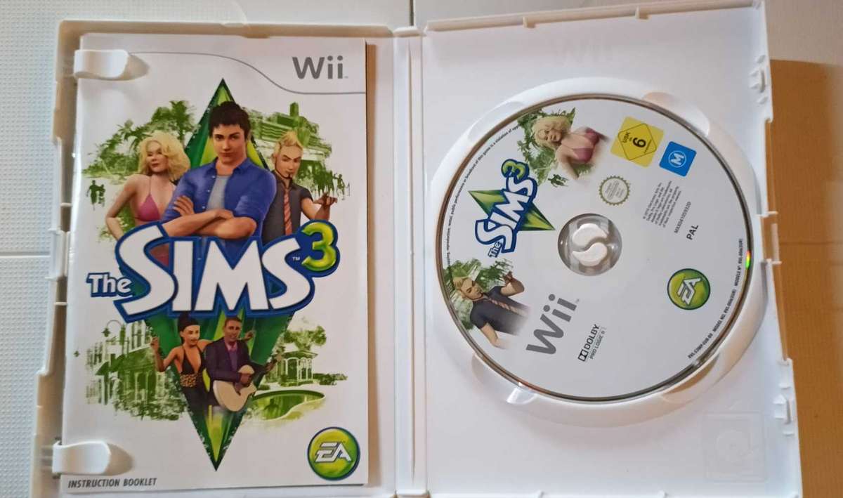 Sims 3 for Nintendo Wii (PAL, CIB)