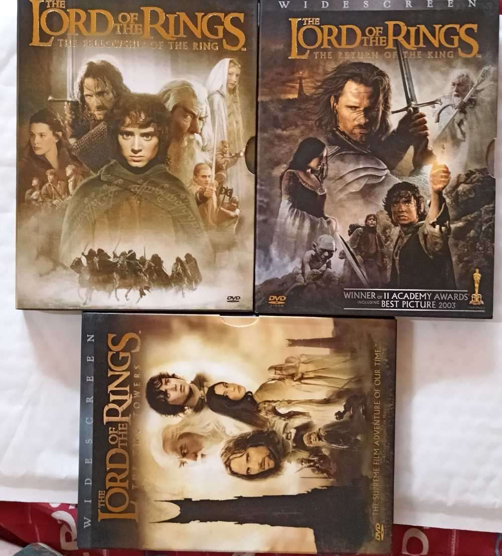 The Lord of the Rings Trilogy 6 disc DVD boxset