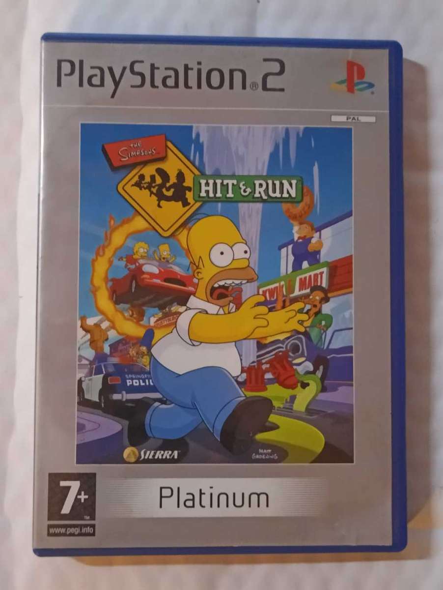 The Simpsons Hit and Run for PS2 (CIB)