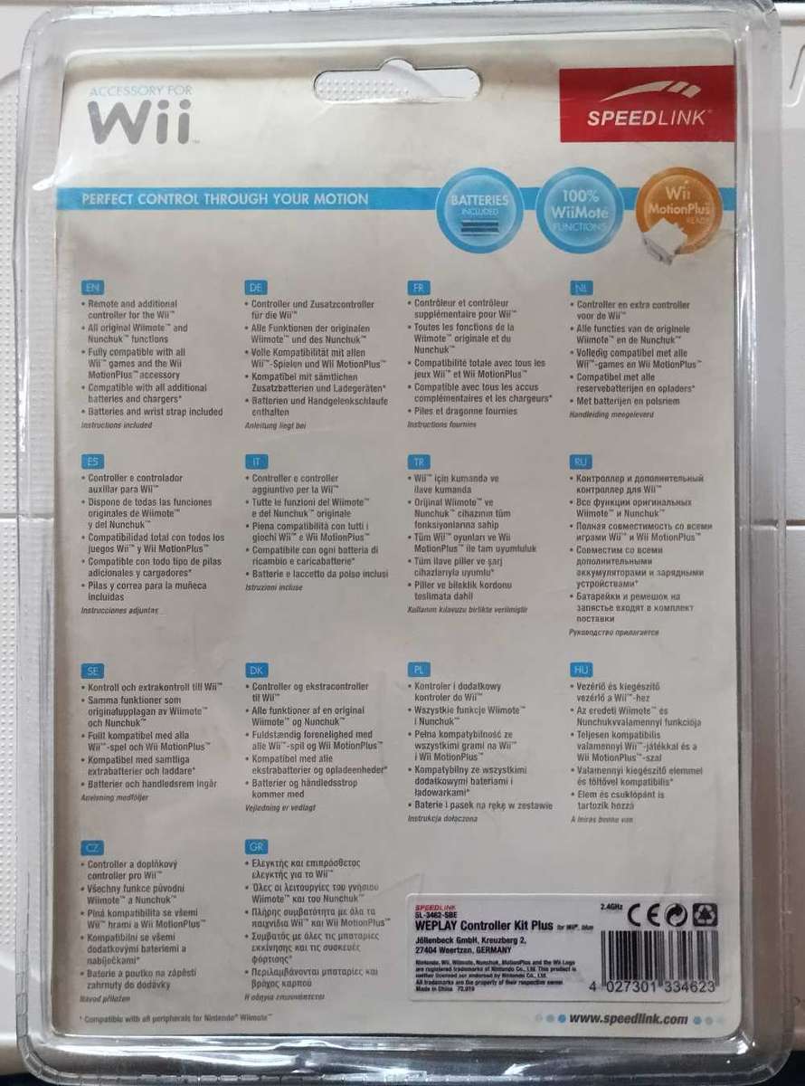 Wii remote and Nunchuck (Sealed)