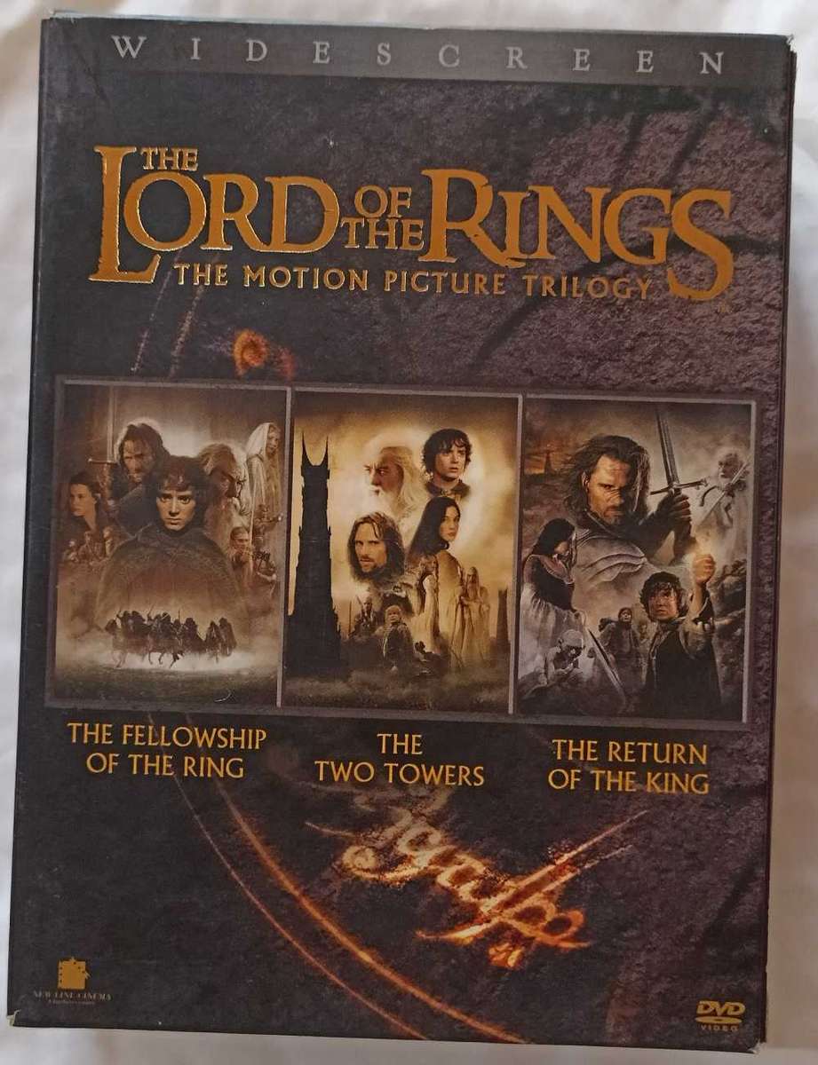 The Lord of the Rings Trilogy 6 disc DVD boxset