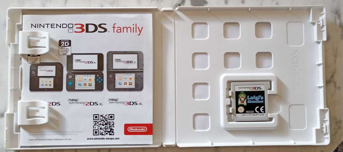 Luigi's Mansion (PAL) + 6 AR cards for Nintendo 3DS and 2DS