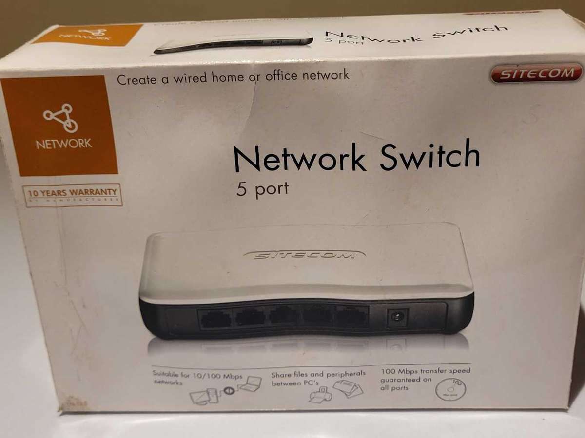 Sitecom 5 port Network Switch