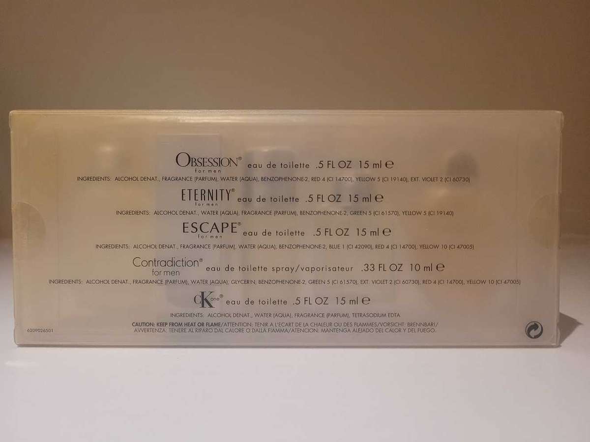 Calvin Klein Eau de toilette - 5 fragrance gift set