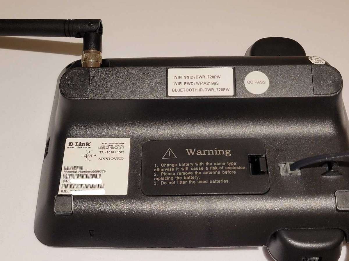 D-Link 3G Fixed Line Look Alike (FLLA) with hotspot