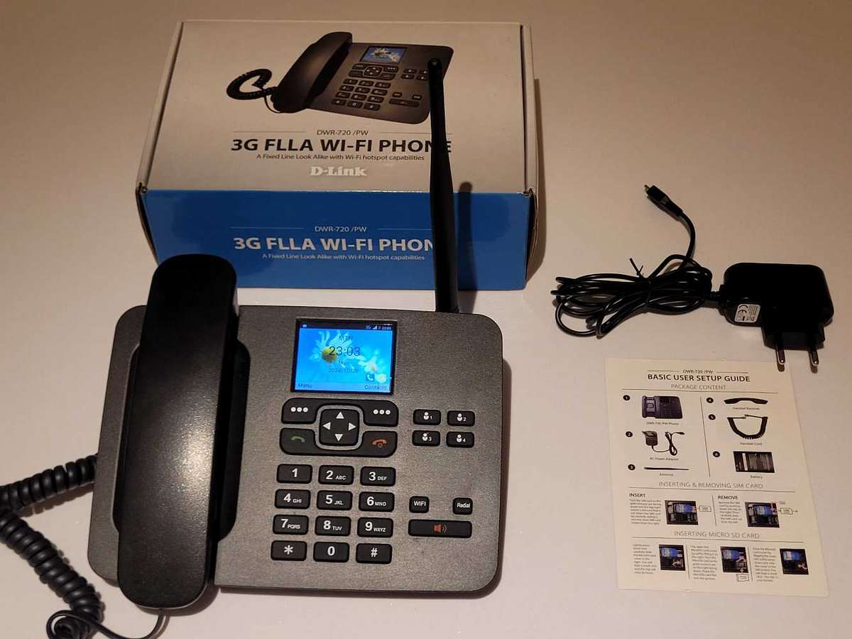 D-Link 3G Fixed Line Look Alike (FLLA) with hotspot