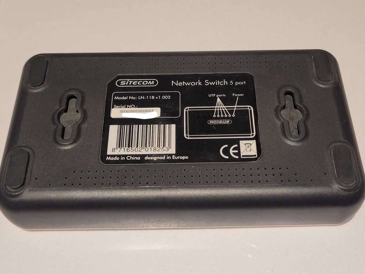 Sitecom 5 port Network Switch