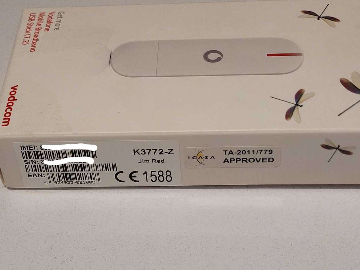 Vodacom 3G USB Stick ZTE K3772Z