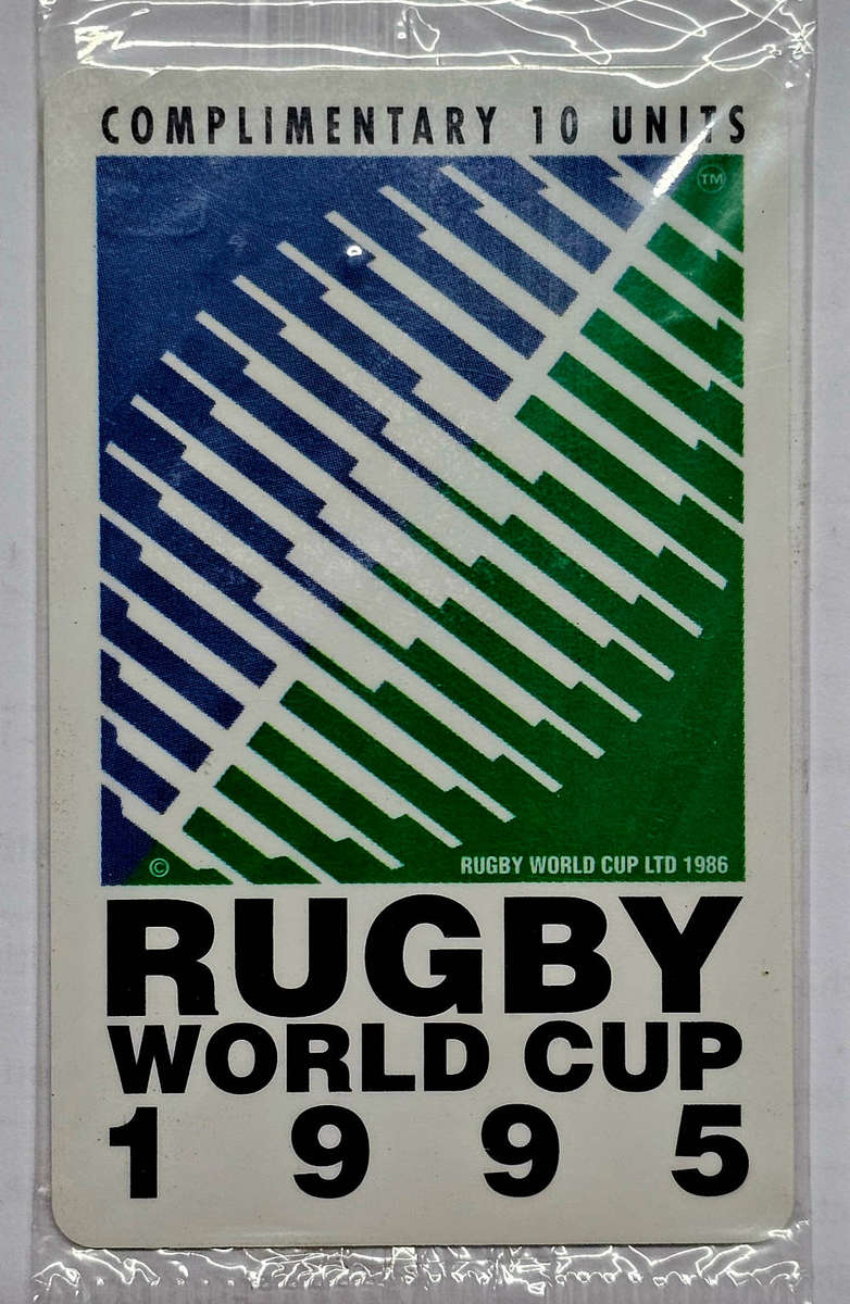 Sealed 1995 Rugby World Cup Phone Cards