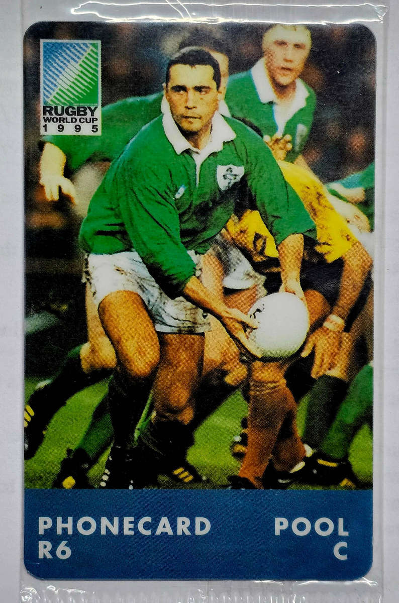 Sealed 1995 Rugby World Cup Phone Cards
