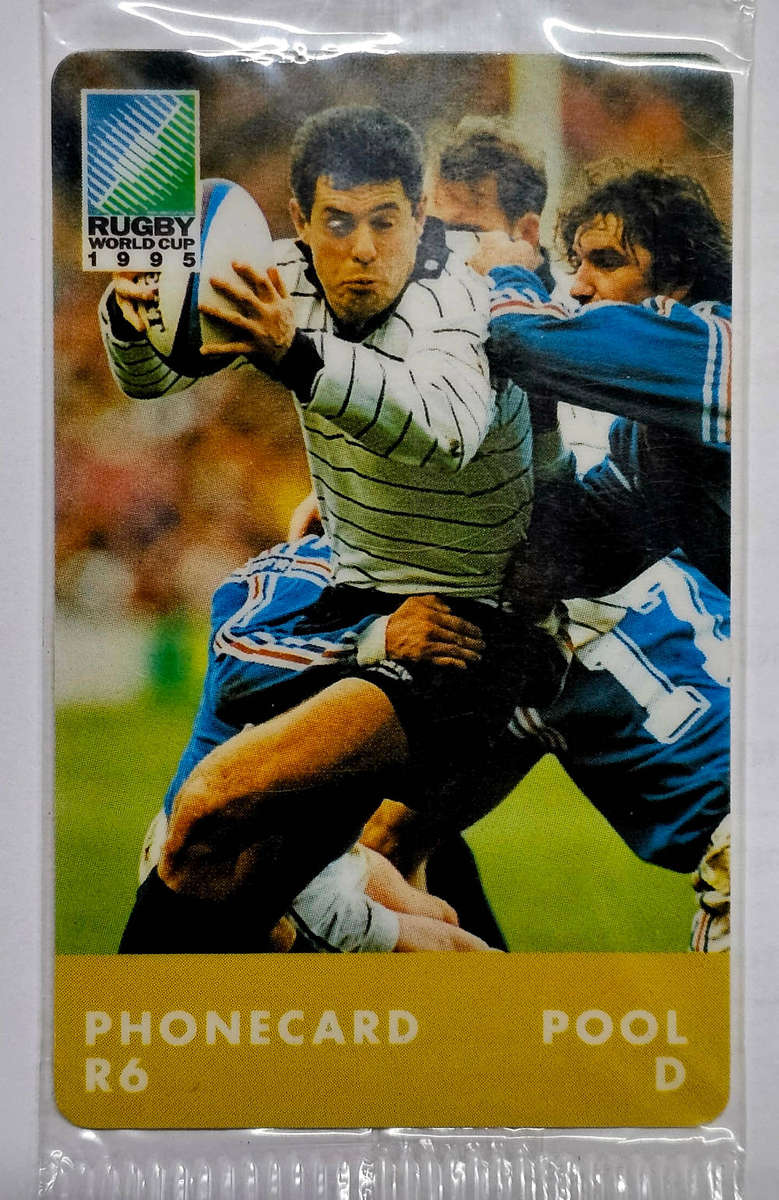 Sealed 1995 Rugby World Cup Phone Cards