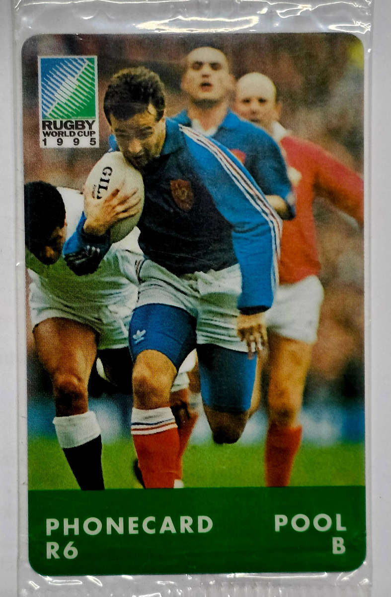 Sealed 1995 Rugby World Cup Phone Cards