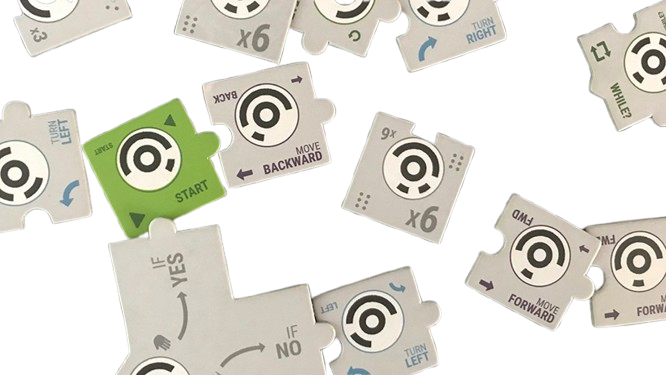 Coding Tokens for Tangible Games