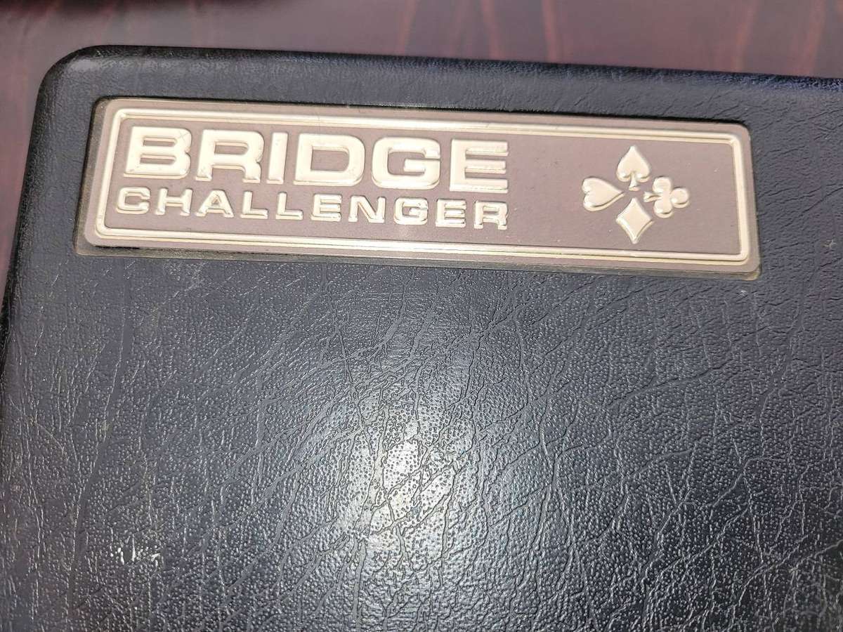 VERY RARE ! Vintage Electronic Bridge Challenger in working, like new condition !