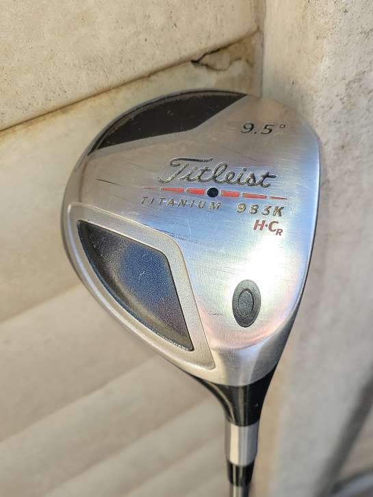 Golfers Bargain ! Quality Titleist Titanium 983 9.5deg driver in good condition !