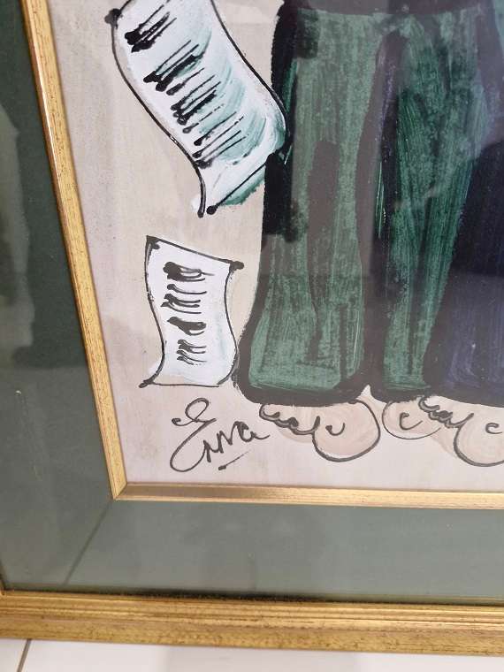 Beautiful ! Bargain ! 2 x Original Erna Basson framed paintings !