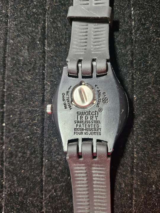 Rare Find ! Highly collectable Swatch Irony Man's watch in good condition !
