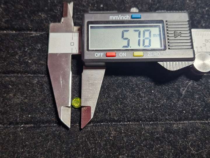 Rare green 0.90ct natural mined diamond