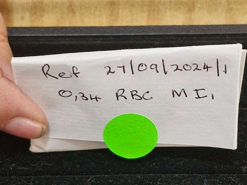 Another Beautiful Diamond ! Natural, Certified 0.34 Diamond for your Pleasure !