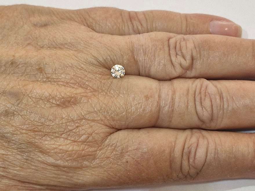 Natural, Certified 0.42 carat VS1 Diamond