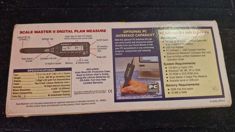 Scale Master 2 Digital Plan Measuring system