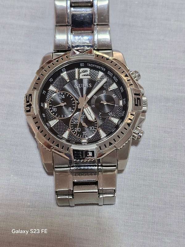 Man's Chronograph Guess Multi Pattern Face