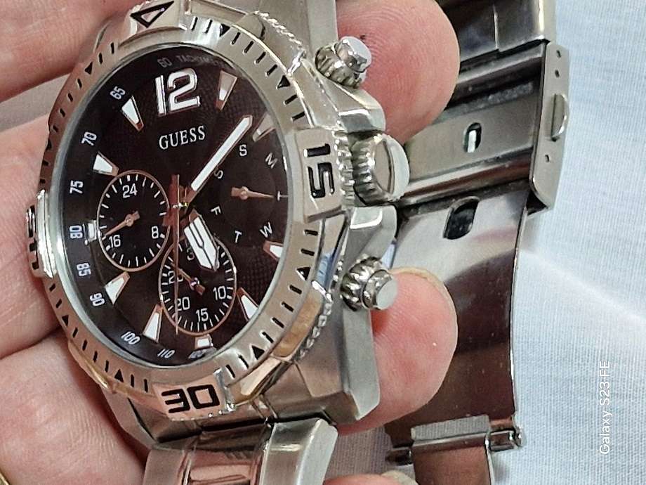 Man's Chronograph Guess Multi Pattern Face