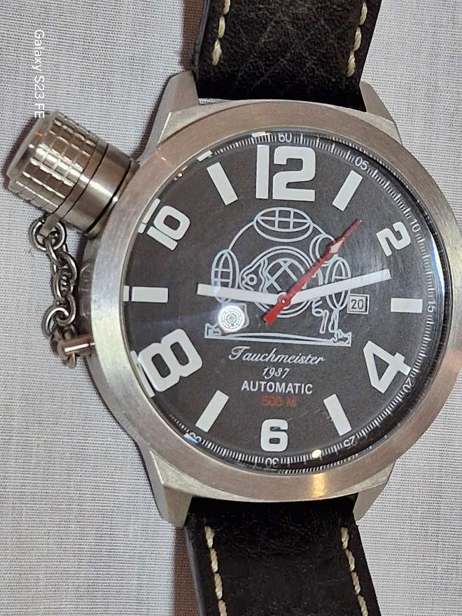 TAUCHMEISTER 1937 Automatic 500 meter Divers Watch