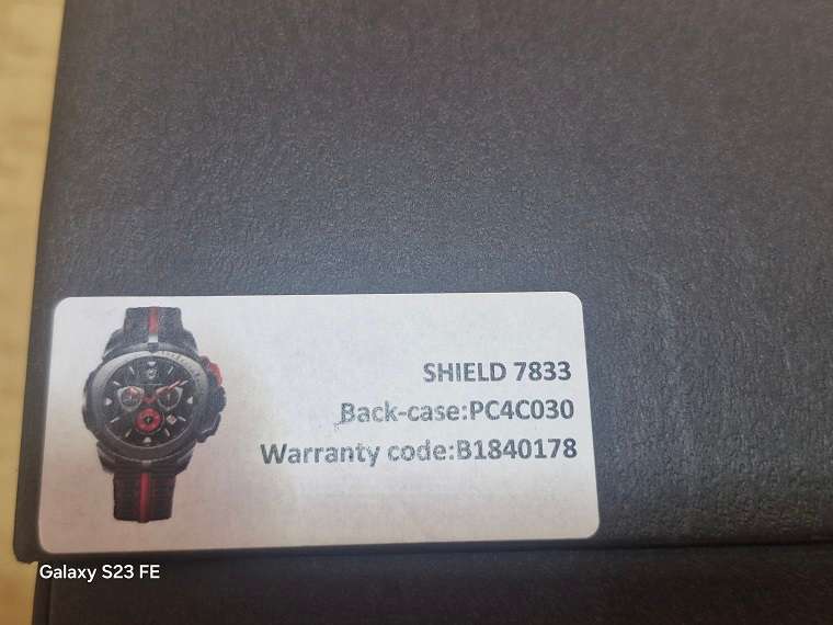 WOW ! Virtually New, Boxed ! Tonino Lamborghini Shield 7833 Man's Chronograph !