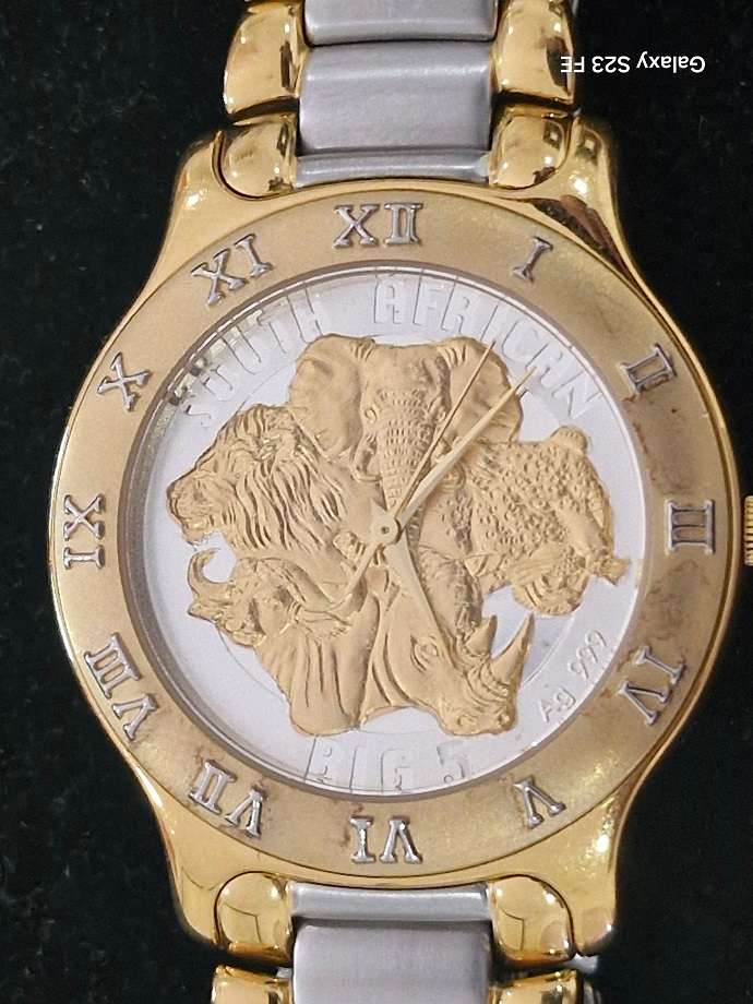 LIMITED AEDITION ! Highly Collectable SA MINT BIG 5 Watch ! Must Have !