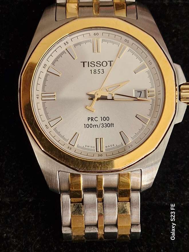 TISSOT PRC 100 Gentleman watch ! Swiss made in Very Good condition !