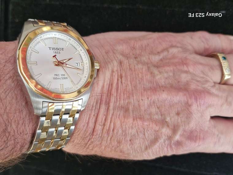 TISSOT PRC 100 Gentleman watch ! Swiss made in Very Good condition !