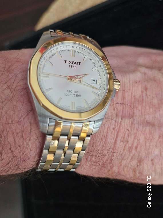TISSOT PRC 100 Gentleman watch ! Swiss made in Very Good condition !