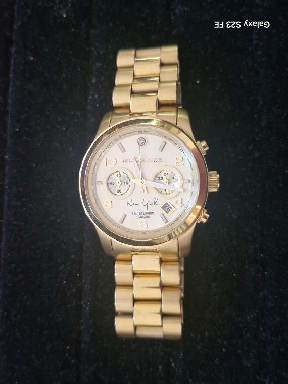 Michael Kors New York Limited Edition Men's Chronograph Watch