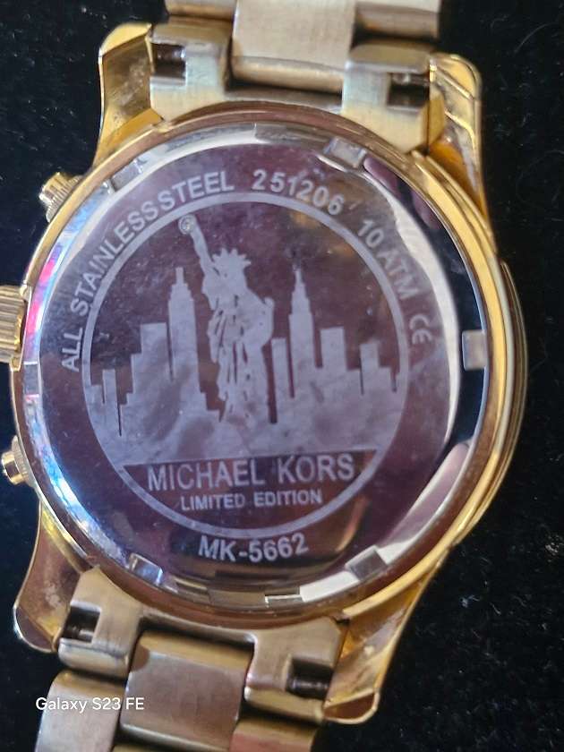Michael Kors New York Limited Edition Men's Chronograph Watch
