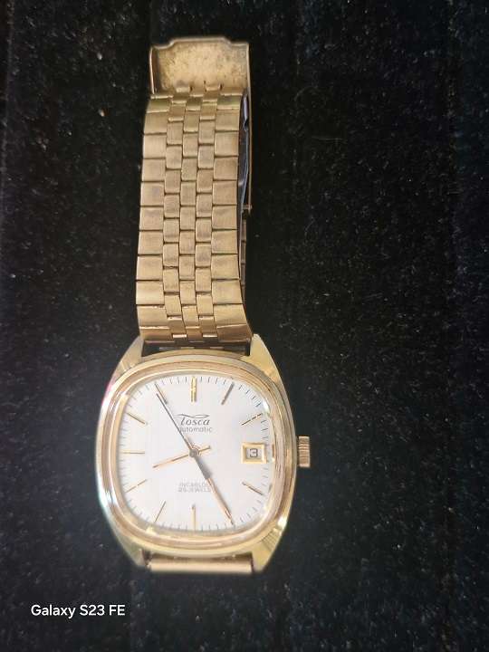 Vintage Swiss Made TOSCA 25 Jewel Automatic Watch