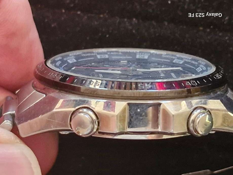 Casio Edifice Tough Solar World Timer Multifunction Men's Chronograph