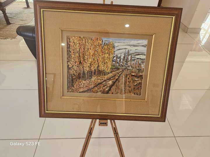 Artist T.Scott Oil painting