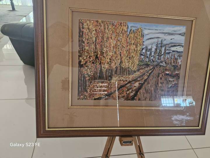 Artist T.Scott Oil painting