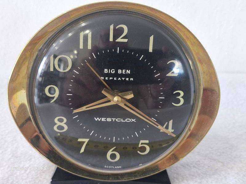 Rare Find ! Vintage 1950s Westclox Big Ben Repeater in Great Working condition !