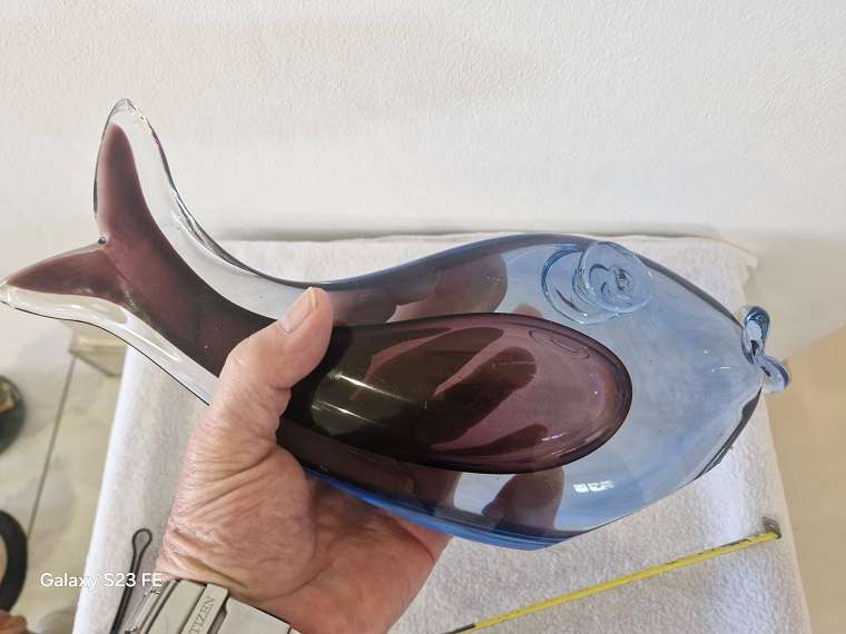 MURANO Big Fish multi layered fish