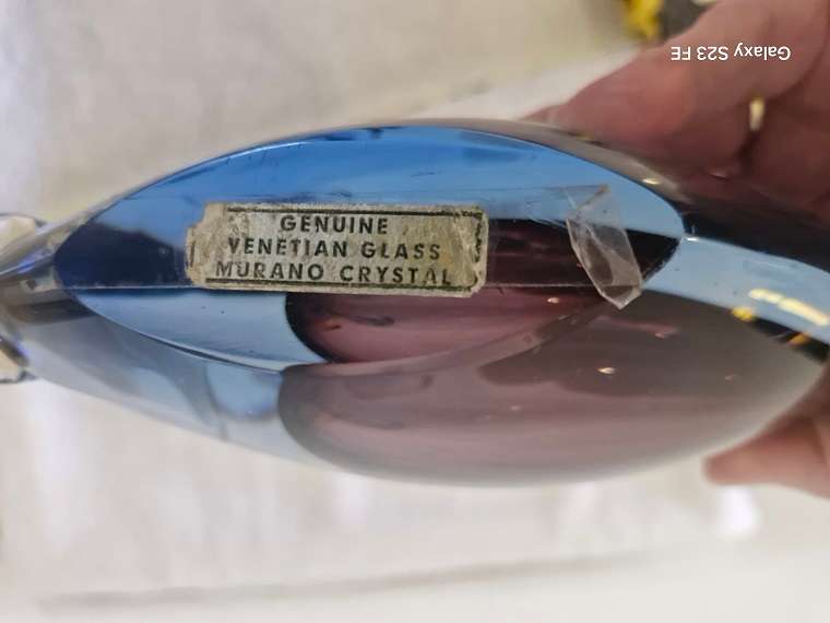 MURANO Big Fish multi layered fish