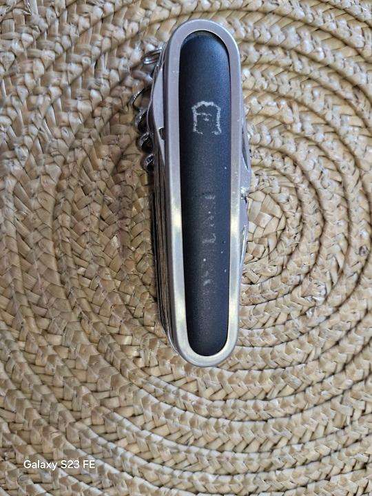 Bargain ! 15 attachments Swiss Army knife !! Markings worn, good condition !