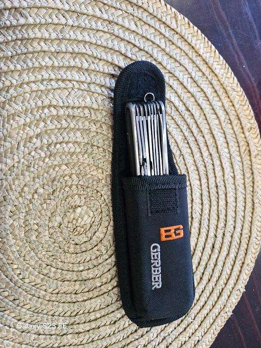 Bargain ! 15 attachments Swiss Army knife !! Markings worn, good condition !