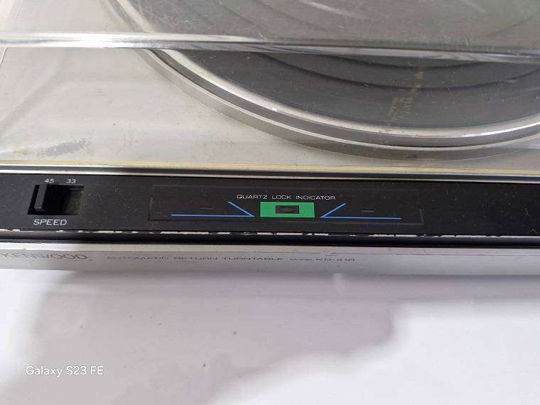 Bargain ! Kenwood KD-41R Auto Turntable !! Good condition !