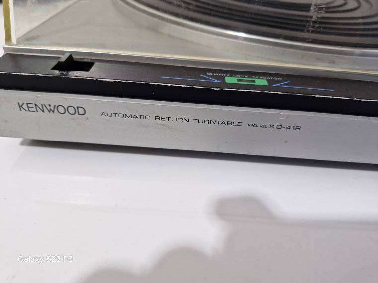 Bargain ! Kenwood KD-41R Auto Turntable !! Good condition !