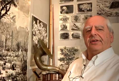 william kentridge - zeitz mocaa museum exhibition poster 2019