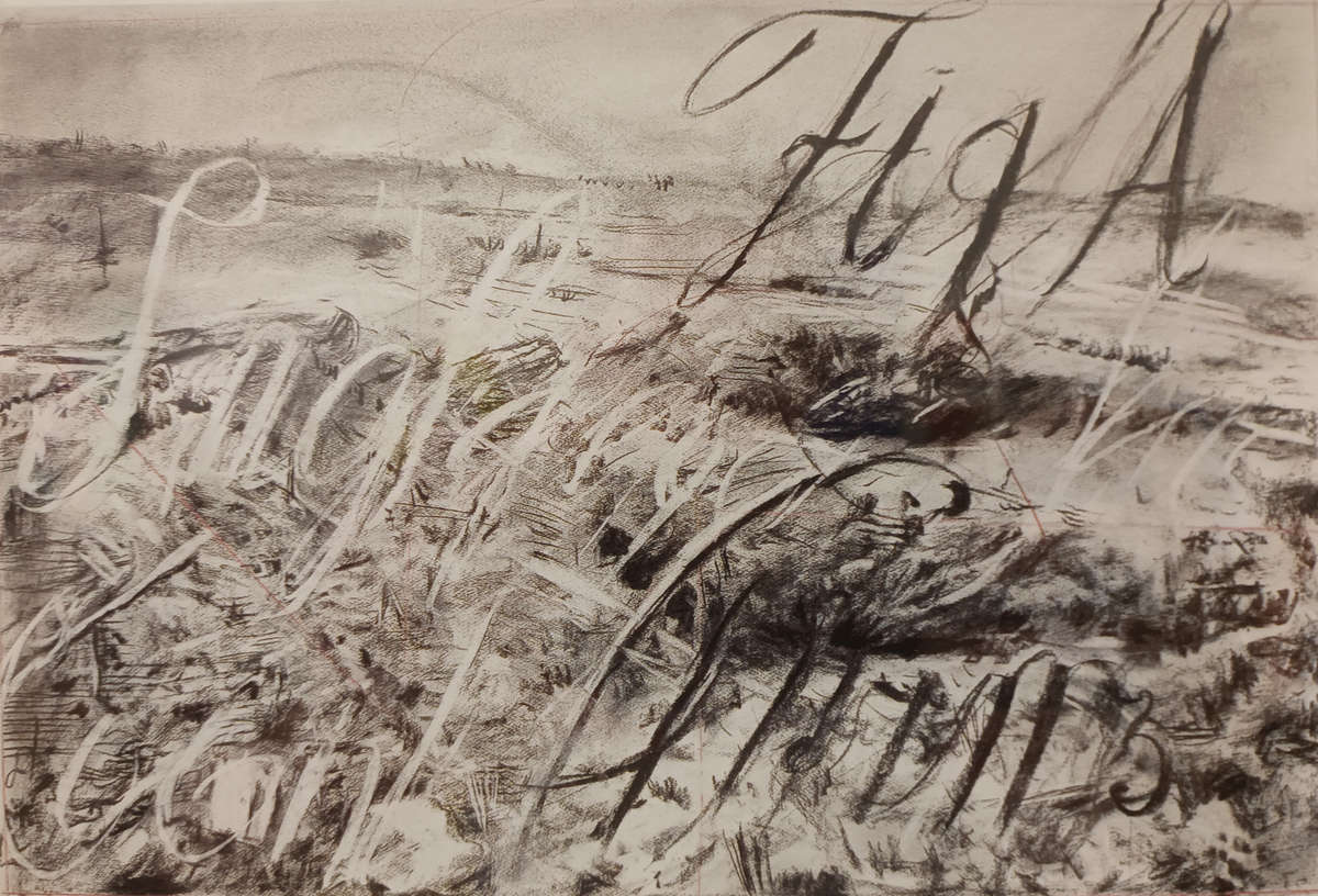 William Kentridge - Zeno Landscape II