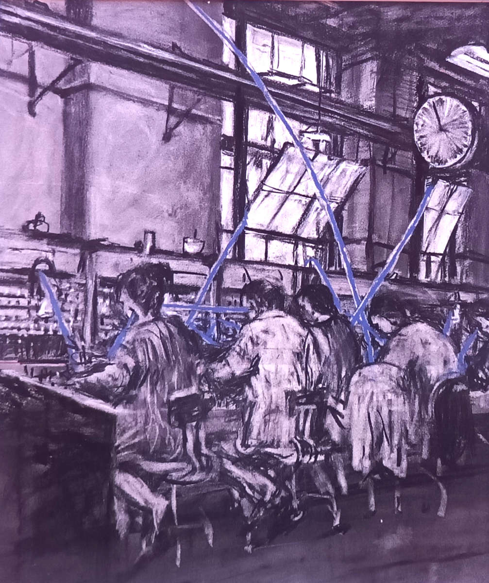 William Kentridge - from drawings stereoscope series